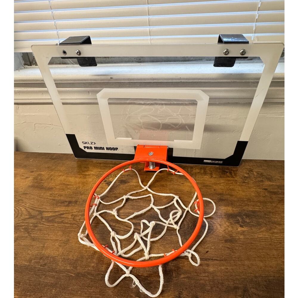 SKLZ Pro Mini Hoop Over-the-Door Basketball Hoop – Breakaway Rim